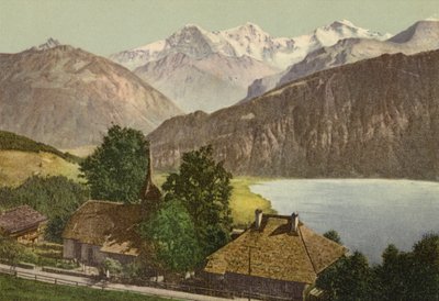 Berner Oberland: Beatenberg (farvet foto) af Swiss Photographer