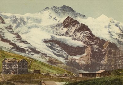 Berner Oberland: Kleine Scheidegg (farvet foto) af Swiss Photographer