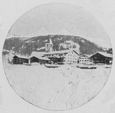 Klostre, Grisons (s/h foto) af Swiss Photographer