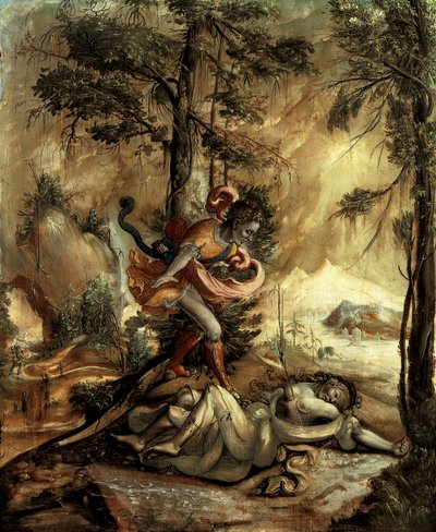 Cephalus og Procris af Swiss School