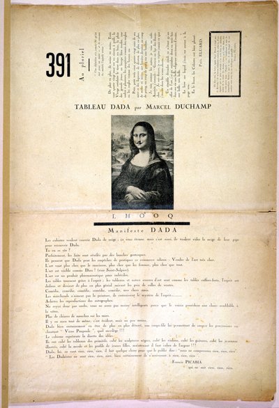 Dadarev billede 391, af. 8, fiskeri ch, februar 1919 af Swiss School