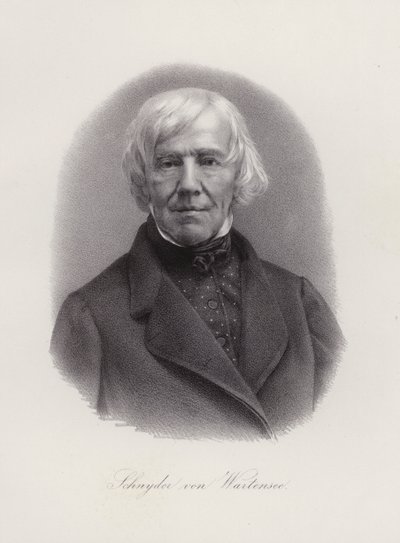 Franz Xaver Schnyder von Wartensee, schweizisk komponist (gravering) af Swiss School