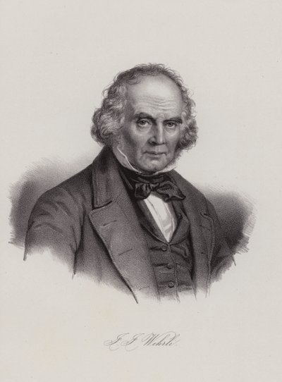 Johann Jakob Wehrli, schweizisk underviser (gravering) af Swiss School
