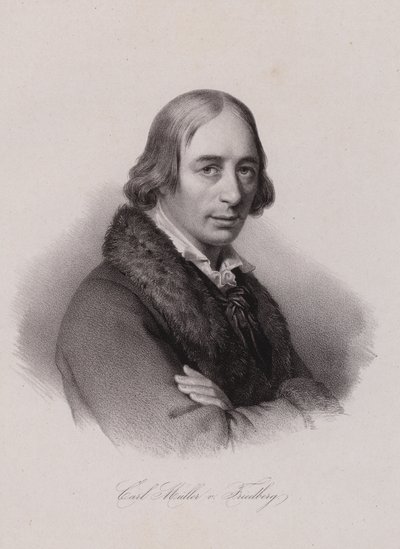 Karl von Muller-Friedberg, schweizisk politiker (gravering) af Swiss School