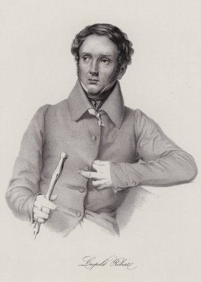 Louis Leopold Robert, schweizisk maler (gravering) af Swiss School