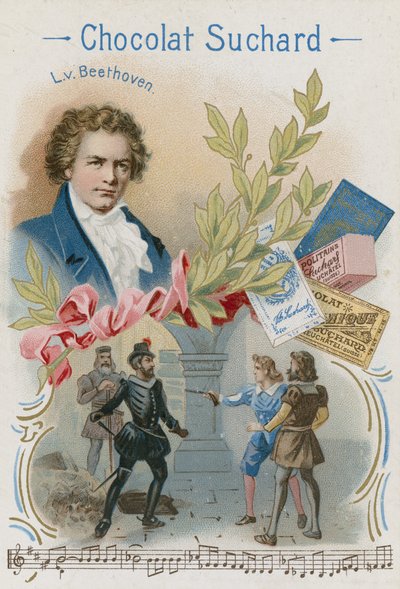 Ludwig van Beethoven, tysk komponist og pianist af Swiss School