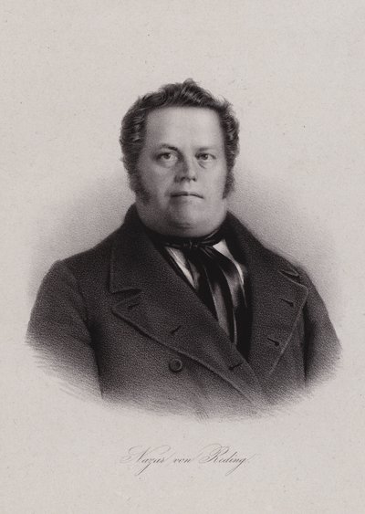 Nazar von Reding, schweizisk politiker (gravering) af Swiss School