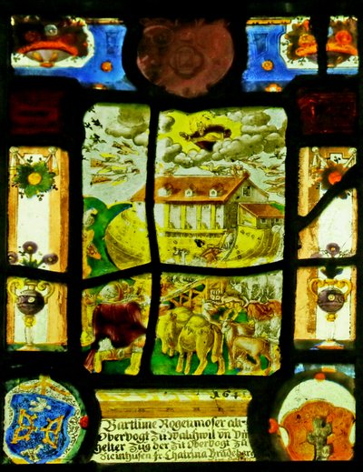 Noas ark, 1641 af Swiss School