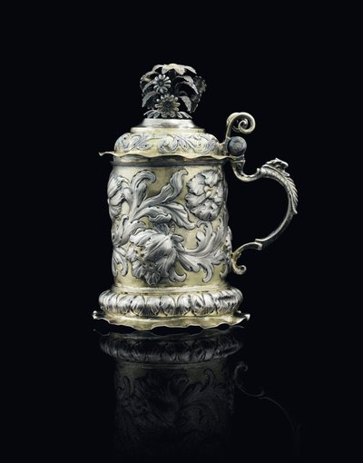 Tankard, Basel, slutningen af det 17. århundrede af Swiss School