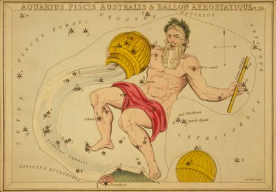 Vandmanden, Sydfiskene & Ballon Aerostatique, Illustration fra 