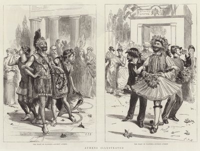 Athen Illustreret af Sydney Prior Hall