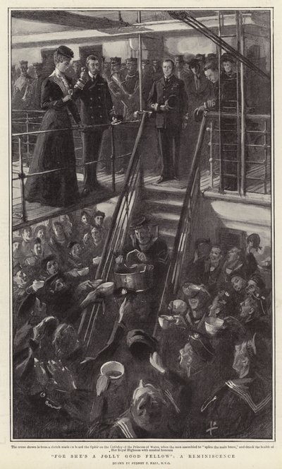 For hun er en Jolly Good Fellow, en reminiscens af Sydney Prior Hall