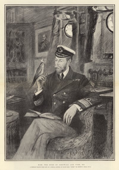 H R H Hertugen af Cornwall og York, K G af Sydney Prior Hall
