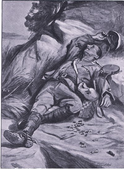 Kun en bonde, fra After Pretoria: The Guerilla War udgivet af Harmsworth Bros Limited, 1901 af Sydney Prior Hall