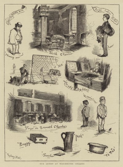 Vores kunstner på Winchester College af Sydney Prior Hall