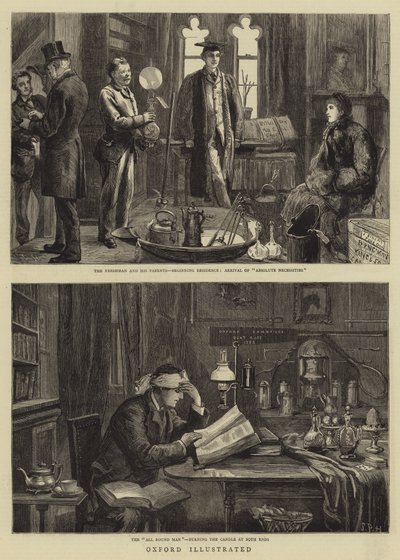 Oxford illustreret af Sydney Prior Hall