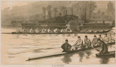 Erindringer fra et Oxford og Cambridge Boat Race: Ved start-skrælning af Sydney Prior Hall