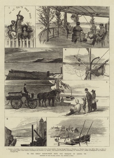 Til det store nordvest med markisen af Lorne, III af Sydney Prior Hall