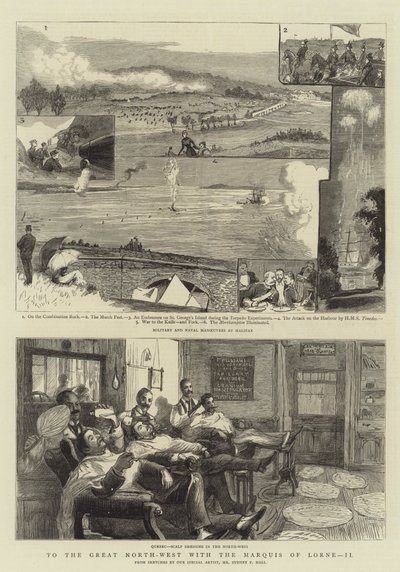 Til det store nordvest med markisen af Lorne, II af Sydney Prior Hall