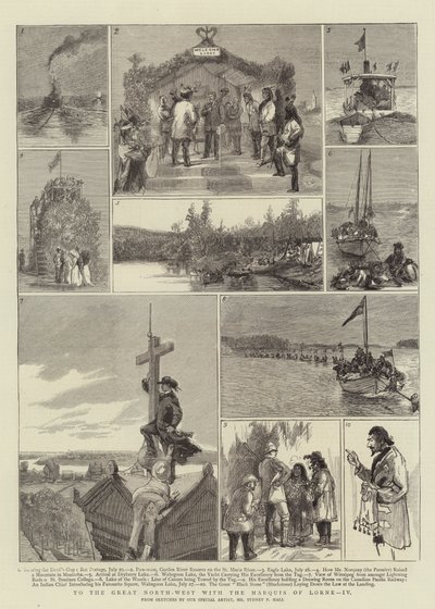 Til det store nordvest med markisen af Lorne, IV af Sydney Prior Hall