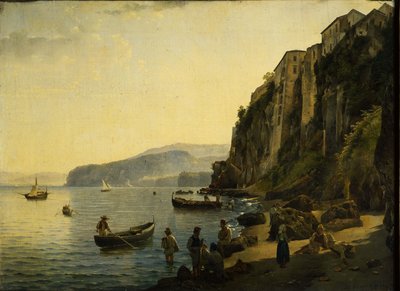 Den lille havn i Sorrento, 1826. af Sylvester Feodosiyevich Shchedrin