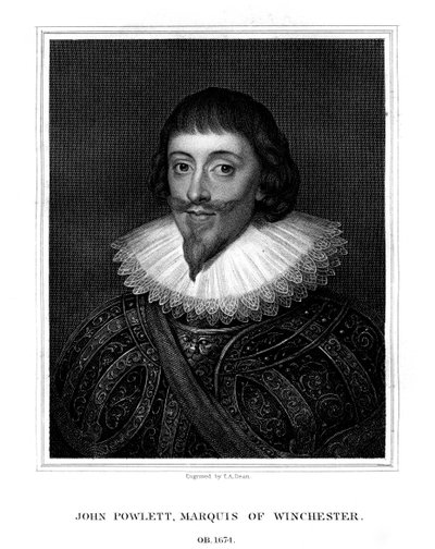 John Paulet, 5. markis af Winchester, royalist, 1826. af T. A. Dean