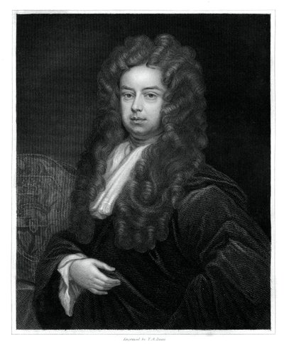 John Somers, 1st Baron Somers, Lord High Chancellor of England, 1833. af T. A. Dean