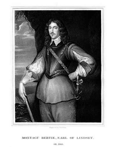 Montagu Bertie, 2. jarl af Lindsey, 1826. af T. A. Dean