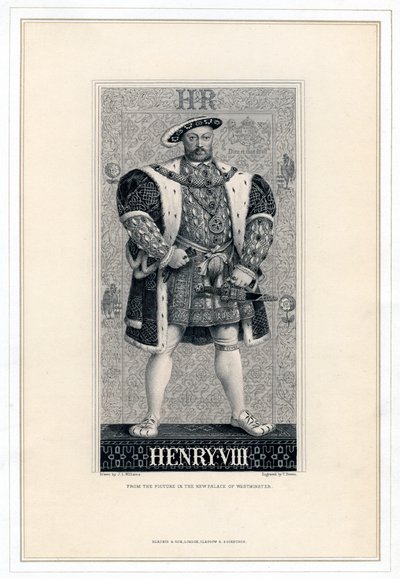 Henrik VIII af England, 1491-1547. af T. Brown