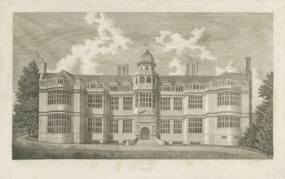 Ingestre Hall: gravering af T Carter