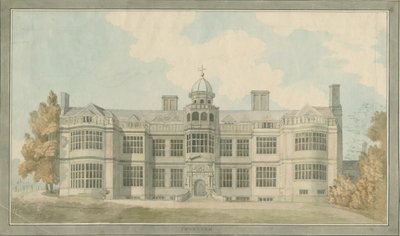 Ingestre Hall: water color painting, nd [1791] dani af T Carter