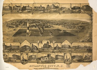 Atlantic City, N.J. 1880. LOC 75694710 af T. J. Shepherd Landis