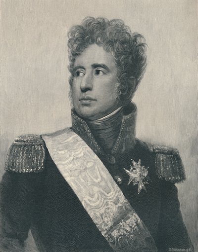 Jacques-Alexandre-Bernard Law, markis af Lauriston, c1810, 1896 af T. Johnson