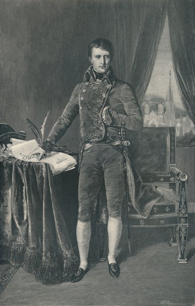 Napoleon Bonaparte, førstekonsul, 1803-1804, 1896 af T. Johnson
