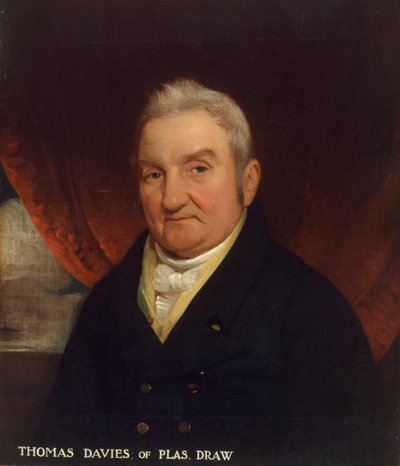Thomas Davies fra Plas Draw (olie på lærred) af T. Jones