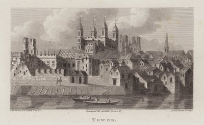 Tower of London (gravering) af T. Medland