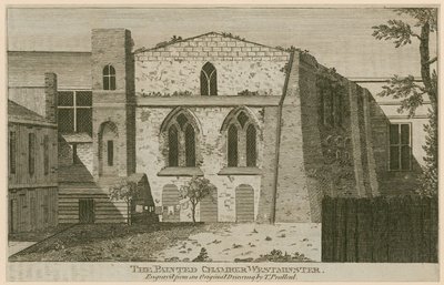 Det malede kammer, Westminster Palace, London af T. Prattent