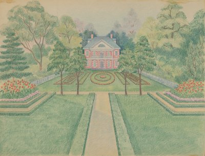 N.W. Stuyvesant Residence, ca. 1936. af Tabea Hosier