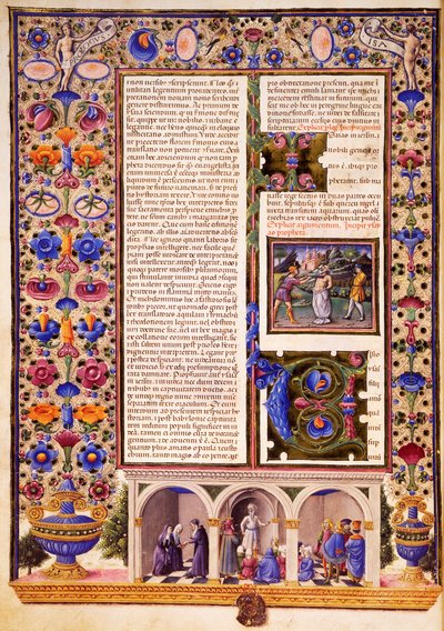 Prolog til profetiske bøger, fra bind II af Bible of Borso d