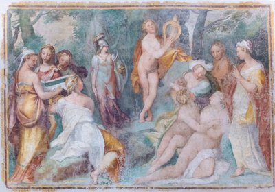 Parnassus af Taddeo Zuccari