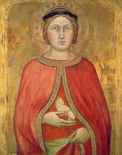Sankt Agnes af Taddeo di Bartolo