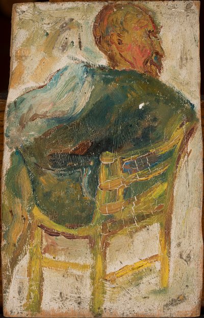 Skizze einer männlichen Figur af Tadeusz Makowski