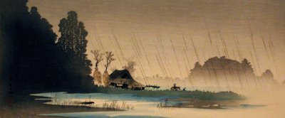 Regen i Igusa af Takahashi Hiroaki