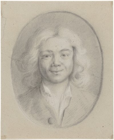 smilende ung mand af Tako Hajo Jelgersma (attributed to)