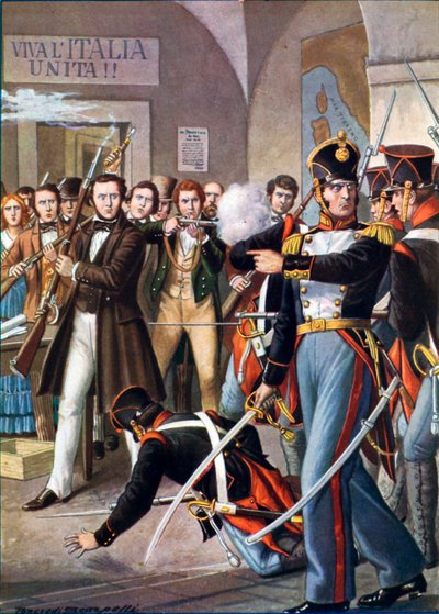 Angreb på Ciro Menottis hus og hans anholdelse af Tancredi Scarpelli