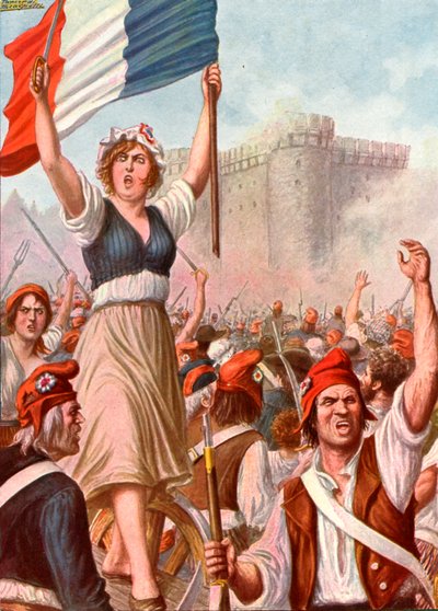 Den Franske Revolution - At tage Bastillen af Tancredi Scarpelli