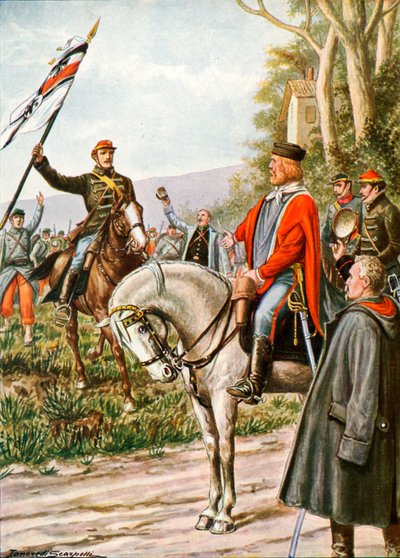 Garibaldi at Dijon af Tancredi Scarpelli