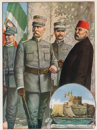 General Giovanni Ameglio, erobreren af ​​Rodi af Tancredi Scarpelli