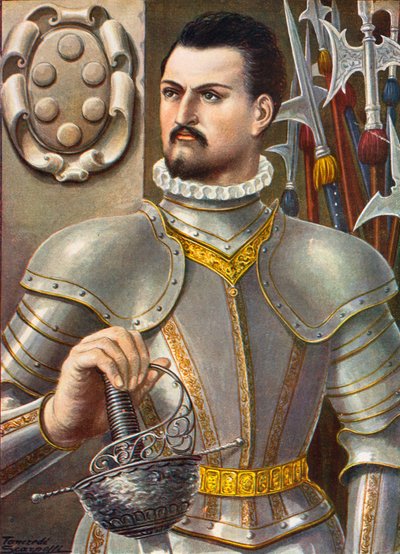 Giovanni de Medici også kendt som Bande Nere af Tancredi Scarpelli