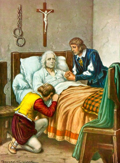 Slutningen på Christopher Columbus af Tancredi Scarpelli